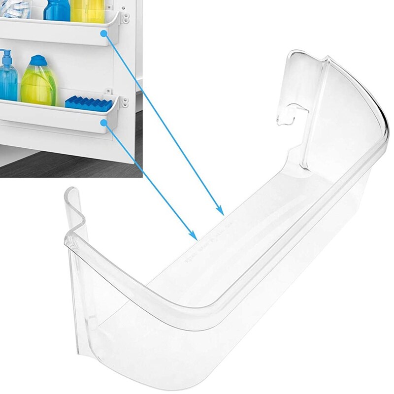 2 Pack of 240323002 Refrigerator Door Bin Shelf, for Frigidaire, Kenmore, Electrolux Replace AP2115742, 240323005