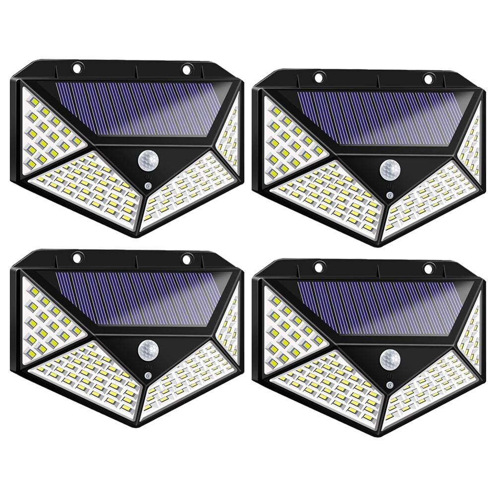 Led aurinkovoima pir liiketunnistin seinävalo led ulkona energiansäästö katu pihapolku kotipuutarha turvavalaisin sisätiloissa koti st