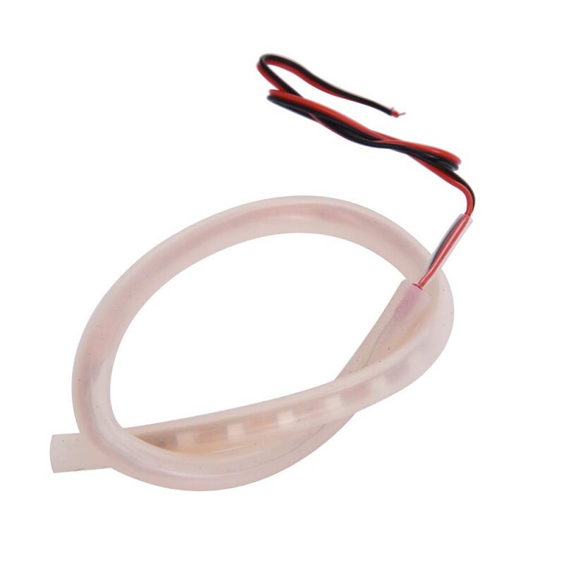 Motorcycle LED Light Red Motorbike Exhaust Pipe Lamp Warning Firing Indicators Scooter Refit Torching Thermostability Light