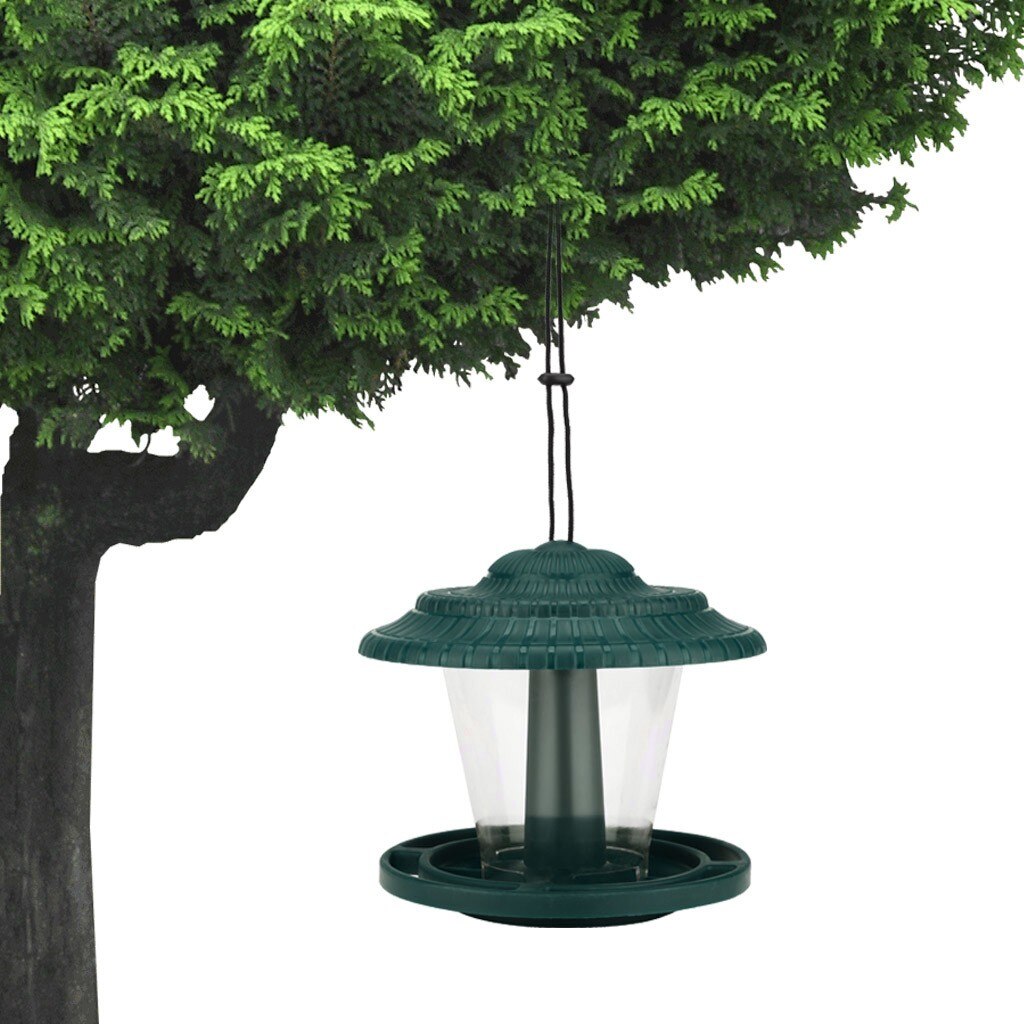 Bird Supplies Outdoor Bird Feeder Wild Bird Feeder Hanging Garden Yard Outside Decoration Bird Food Distributor