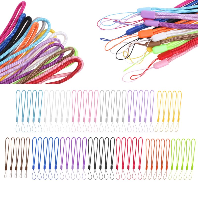 Handy Lanyard Pads 5x Handgelenk Schlüsselband – Handyriemen Für Kamera, MP3, USB, Aus Polyester, Universell Kamera Handschlaufe