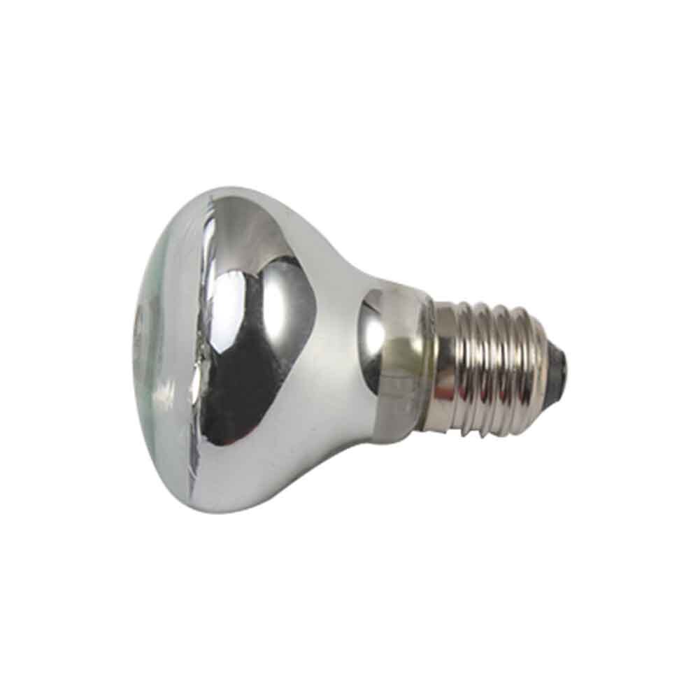 25/50/75/100W Turtle Basking Thermal Spotlight Pet Heating Reptile Heat Bulb Sun Lamp Night Light Aquarium Warm Chicken Warmer: Transparent 50W