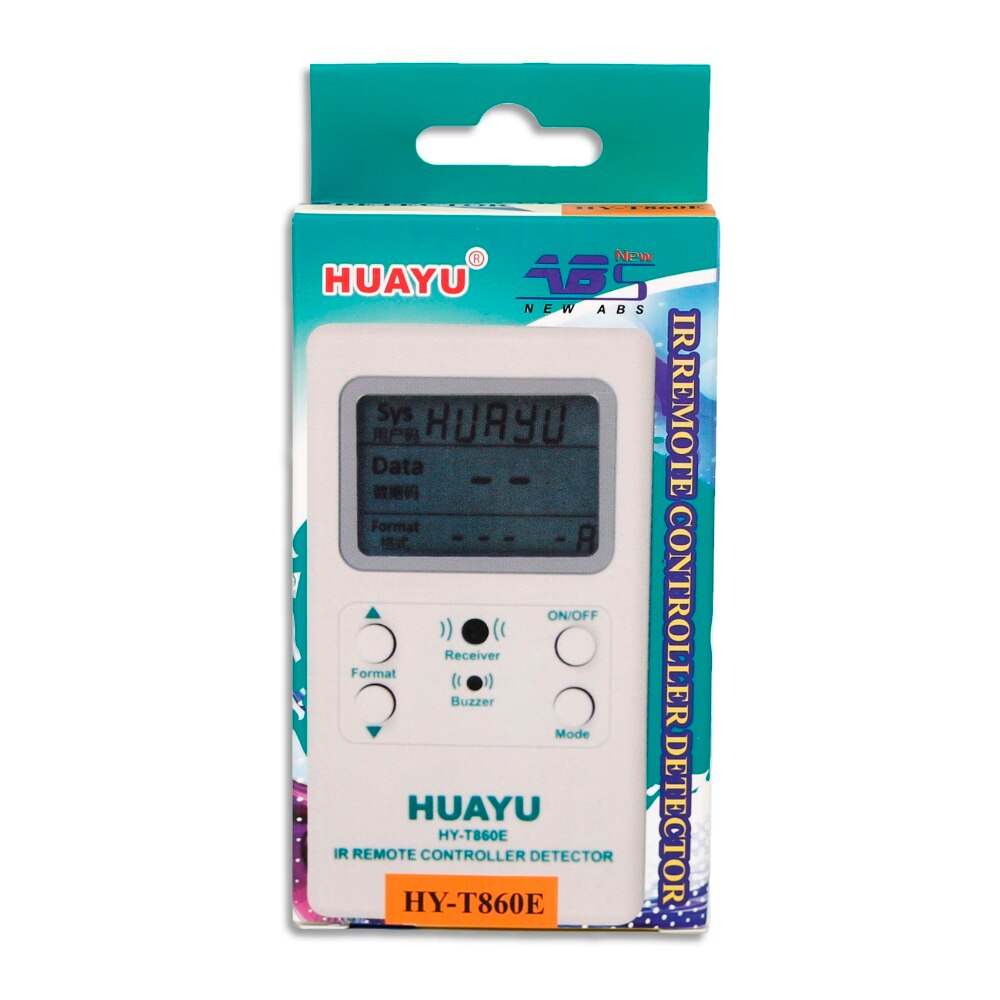 Universal IR Remote Control Decoder Tester Infrared Control Testing Decoder HY-T860E Controller