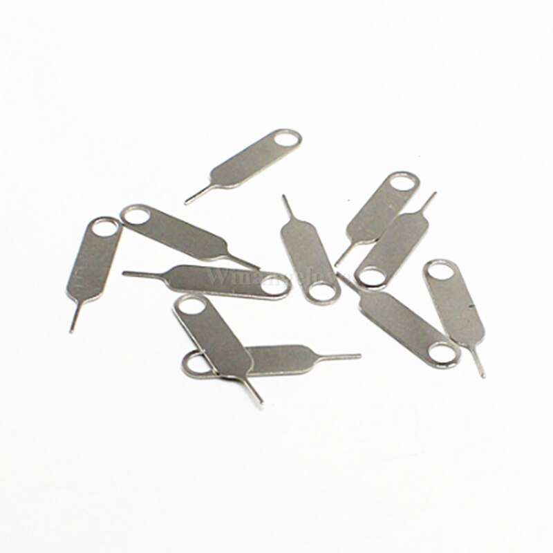 1000pcs Lightweight Eject Pins Sim Pins Sim Card Tray Pins Sim Tray Extraction for Moblie Phone Smartphone