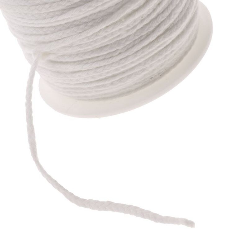 Big Candle wick, flat wick, round wick, lamp wick, coil - 61 M, for the production of candles