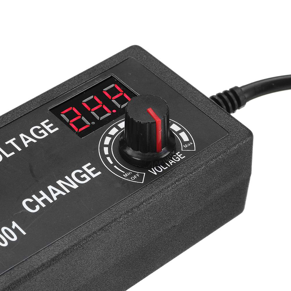 CLAITE 9-24 V 3A 72 W AC/DC Adapter Stroomvoorziening Gereglementeerde Verstelbare Power Adapter Display EU Plug