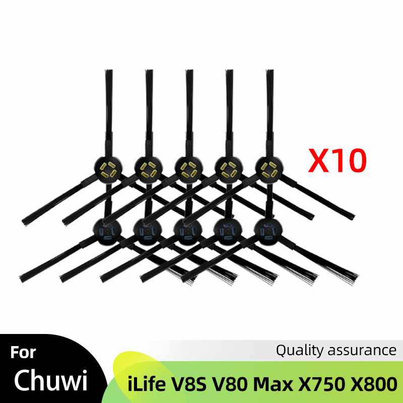 For iLife Chuwi V8 V8s Plus X750 X800 X785 V80 Max Side Brush Hepa Filter Mop Parts Accessories Robot Vacuum Cleaner Parts: light green