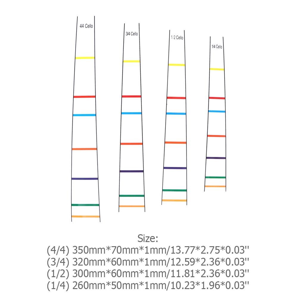 Position Marker Decal Fingerboard Fret Guide Label Cello Finger Chart Beginner Cello Sticker Accessories Musicais Instrumentos