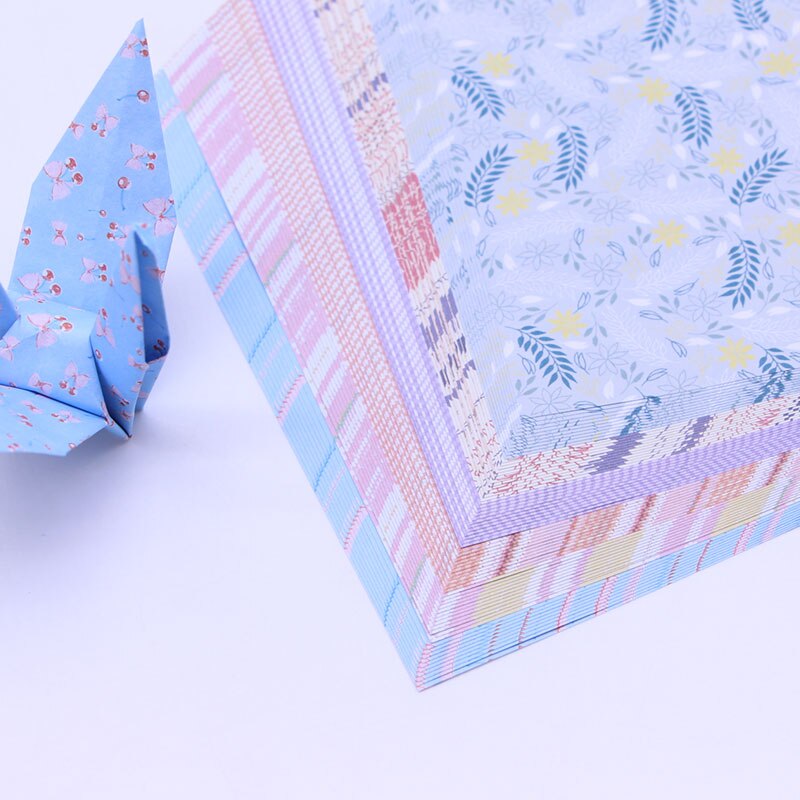 TOP-VIGOR 50 Sheets Origami Paper Double Sided, 15cm X 15cm (6x6