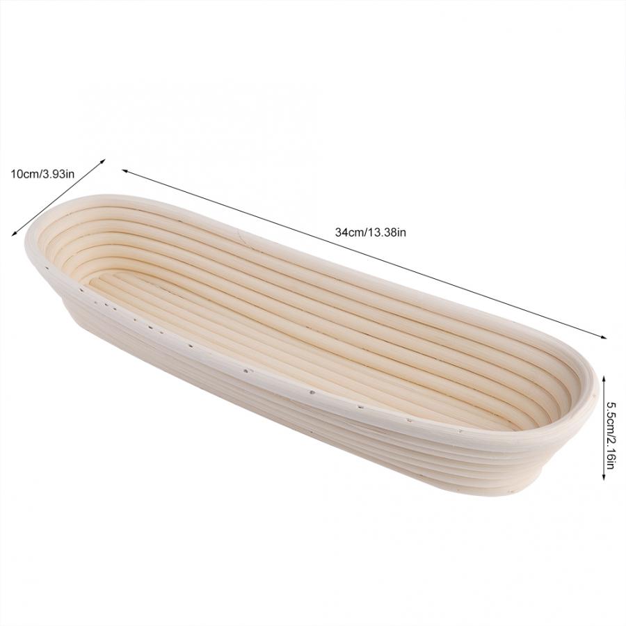 Natural Rattan Fermentation Basket Country Baguette French Bread Mass Proofing Baskets Dough Banneton Baskets Kitchen tool