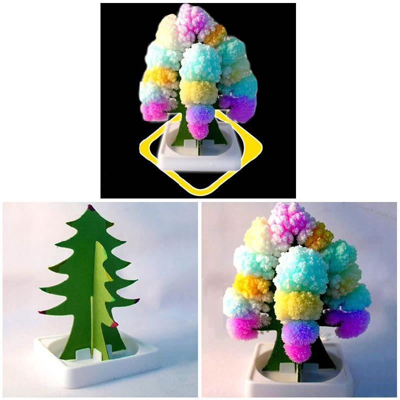 Julepapir træ legetøj magisk dekoration ornament til børn børn hjem  dc112