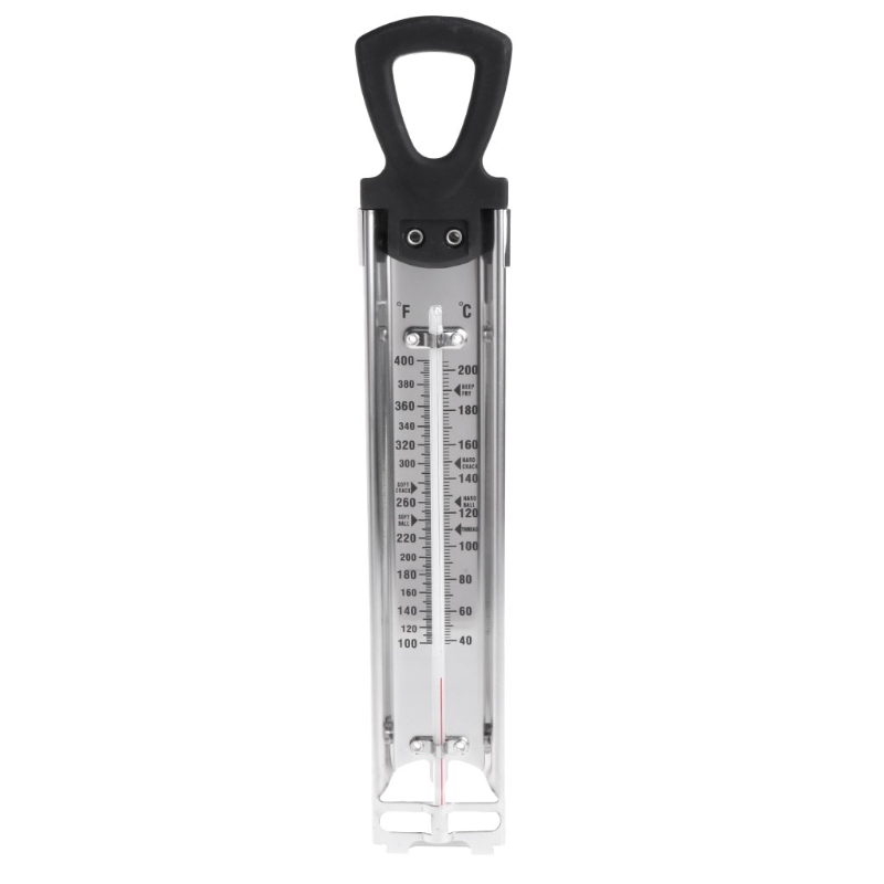 Kitchen Craft Home Made Suiker Thermometer Voor Koken Snoep Of Jam, Frituren En Algemene Keuken Gebruik, rvs