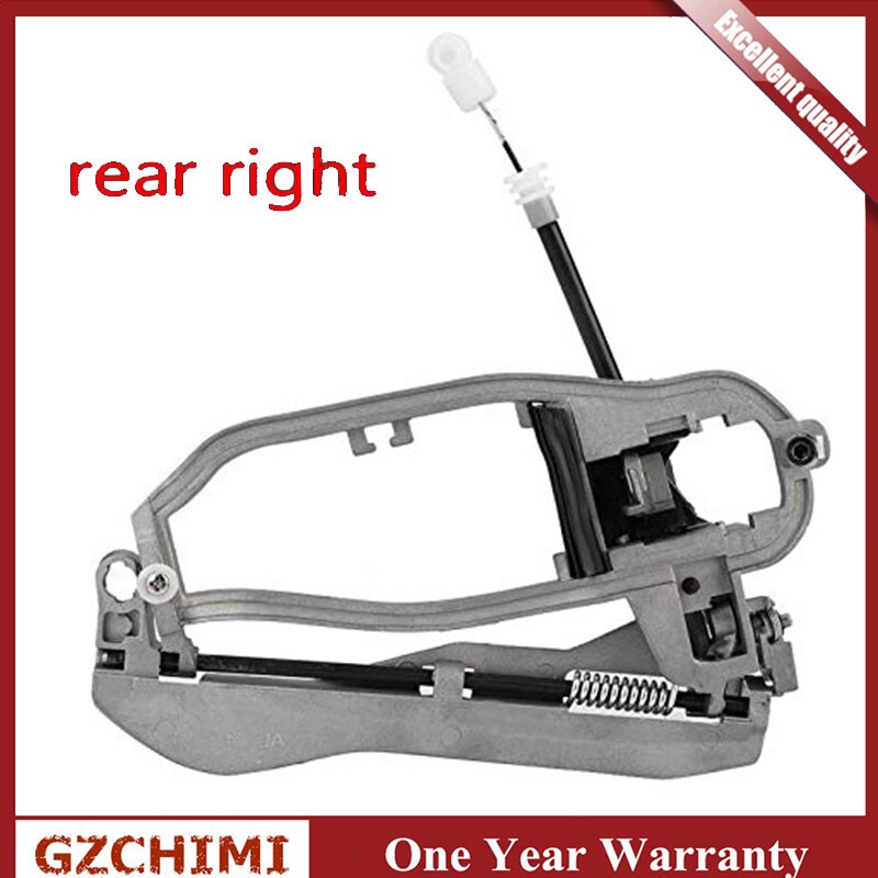 51228243635 51228243636 51218243615 51218243616przód lewego prawego klamka zewnętrzna przewoźnik dla BMW X5 E53 2000-2007: tylny dobrze