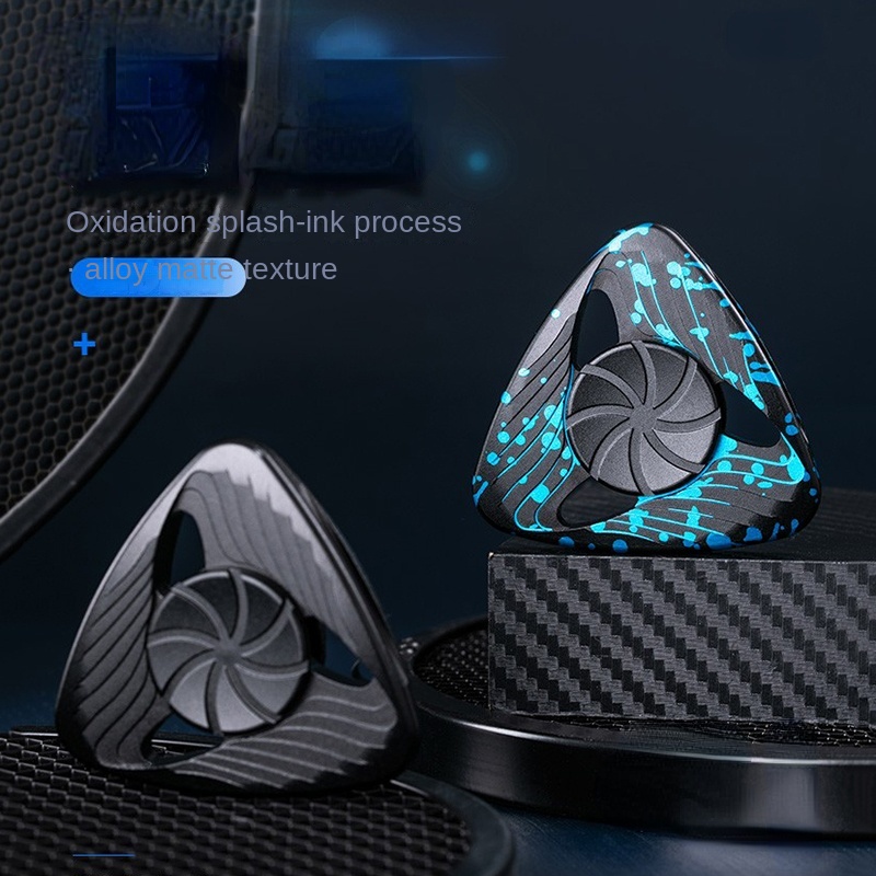 Całkowicie metalowy kamuflaż Phantom Hand Spinner zabawki dla chłopca palca obracanie EDC prezent dekompresji Puzzle