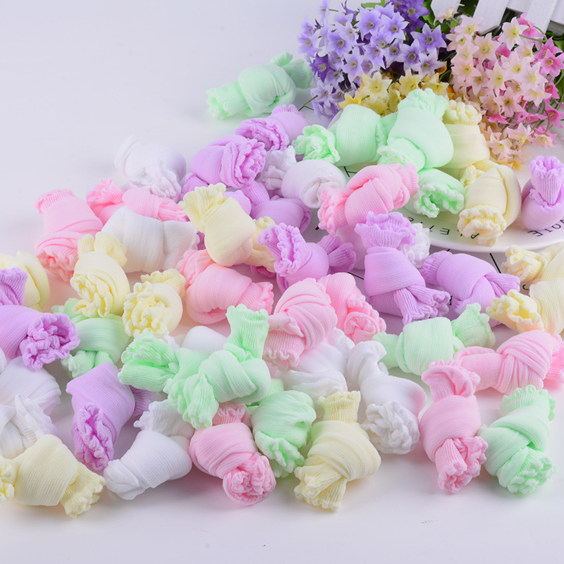 1 paar kinder socken sommer dünne abschnitt kinder süßigkeiten socken sommer baby bunte baby candy farbe kinder der socken