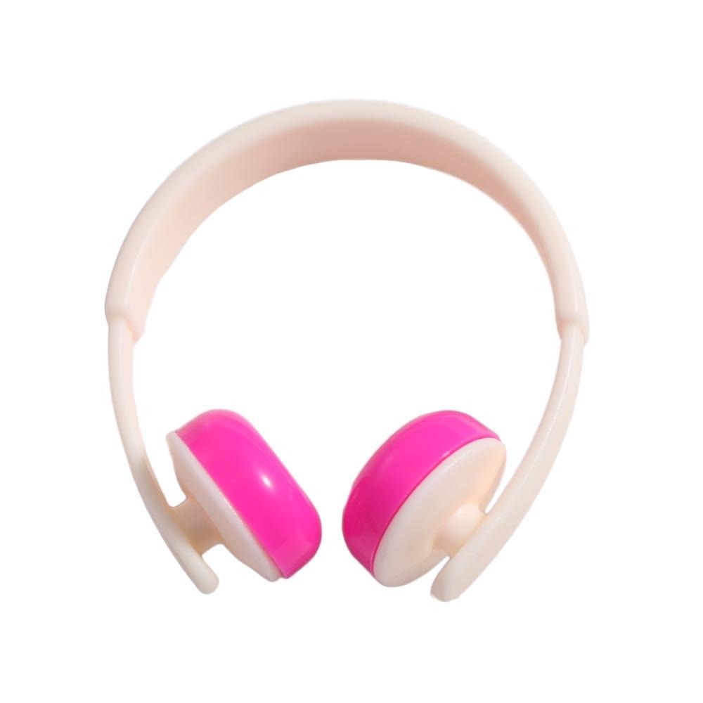 Dollhouse Props Miniature Headset Model Simulation Classic Toys Dollhouse Headphone Model 3.8cm Plastic Doll Headset Toy: Navy Blue