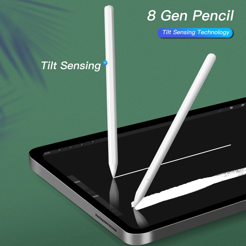 Voor Apple Potlood, palm Afwijzing Tilt Gevoeligheid Ipad Pen Compatibel Met Ipad Pro & /Ipad (7th Gen) mini 5