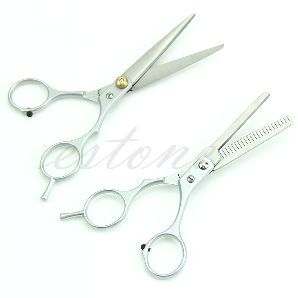 2 pc Hair Cutting Thinning Scissors Shears Barber Set Hairdressing