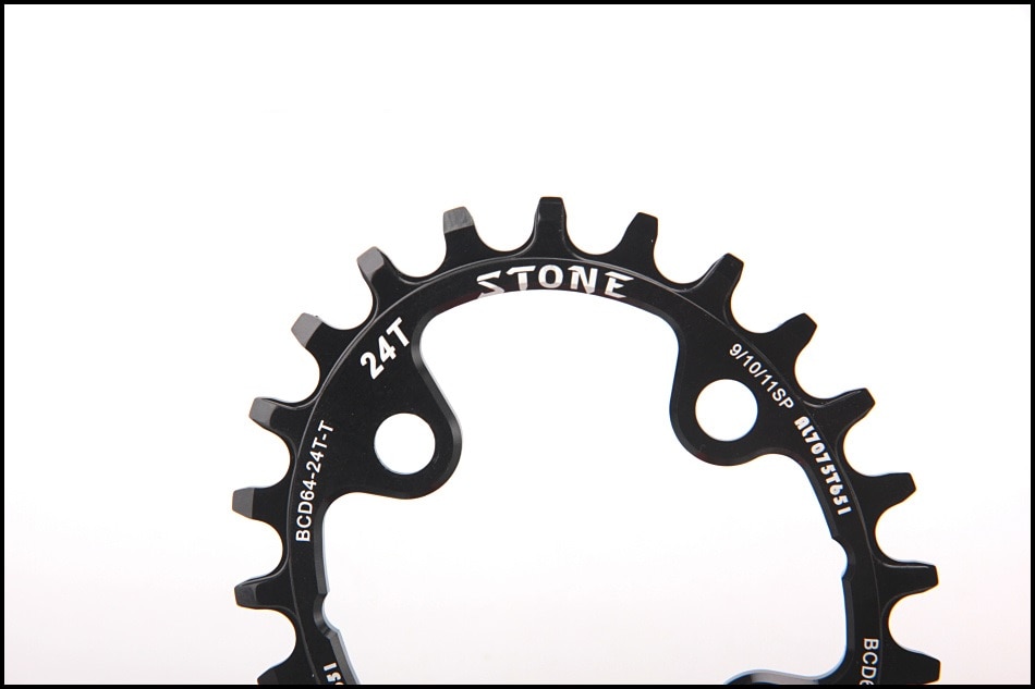 Stone BCD64 Oval Chainring Narrow Wide N/W 22T 24T 26T 28T for 1x9 1x10 1x 11 Speed small chainring bicycle parts