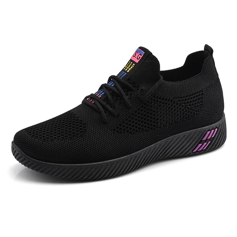 Tenis feminino tenis mujer kvindelige sneakers kvinder tennissko åndbar jogging fitness sportssko kurv femme: Hth 2 / 5