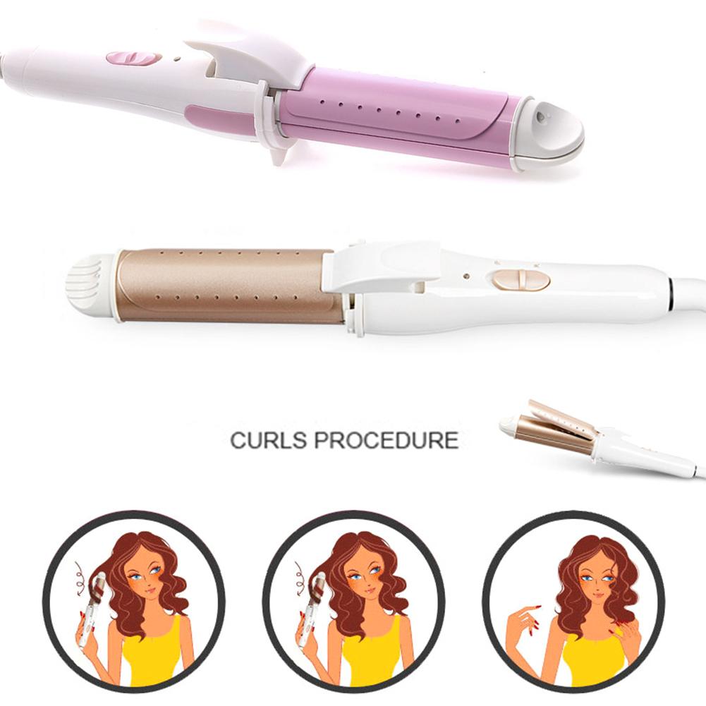 Electric Ceramic Curling Iron Hair Curler Lcd Curling Iron Roller Curls Wand Waver Styling Tools