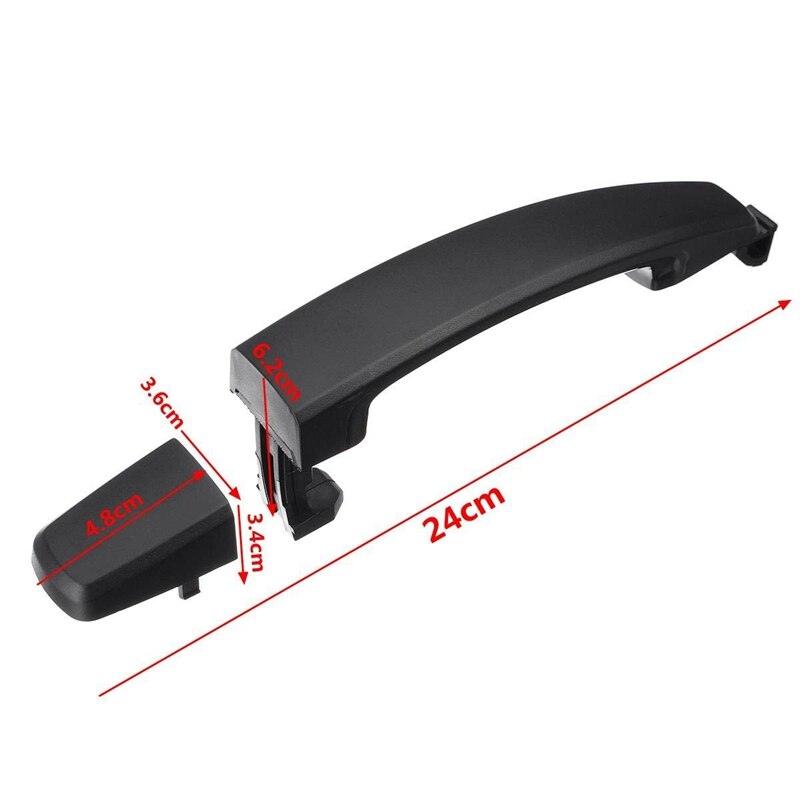 Para Chevrolet Aveo 2007 4 unids/set manija de puerta Exterior delantera trasera izquierda y derecha 96468254 25972958