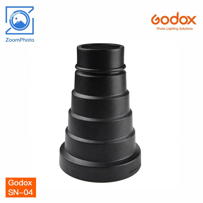 Godox SN04 (SN-04) Snoot With Honeycomb Grid For Godox AD400Pro Outdoor Flash Studio Strobe Light