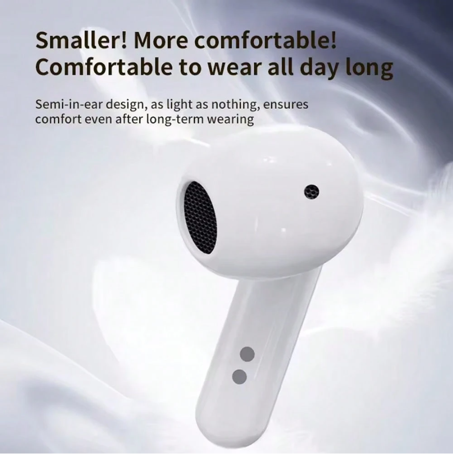 ANC-Kopfhörer, Bluetooth 5.3, aktive Geräuschunterdrückung, 28 dB, kabelloser Kopfhörer, Schnelllade-Ohrhörer, 0,068 Zoll niedrige Latenz