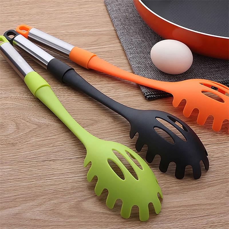 1Pcs Spaghetti Server Rvs Ingelaste Universele Spaghetti Opscheplepel Pasta Server Keuken Gereedschap