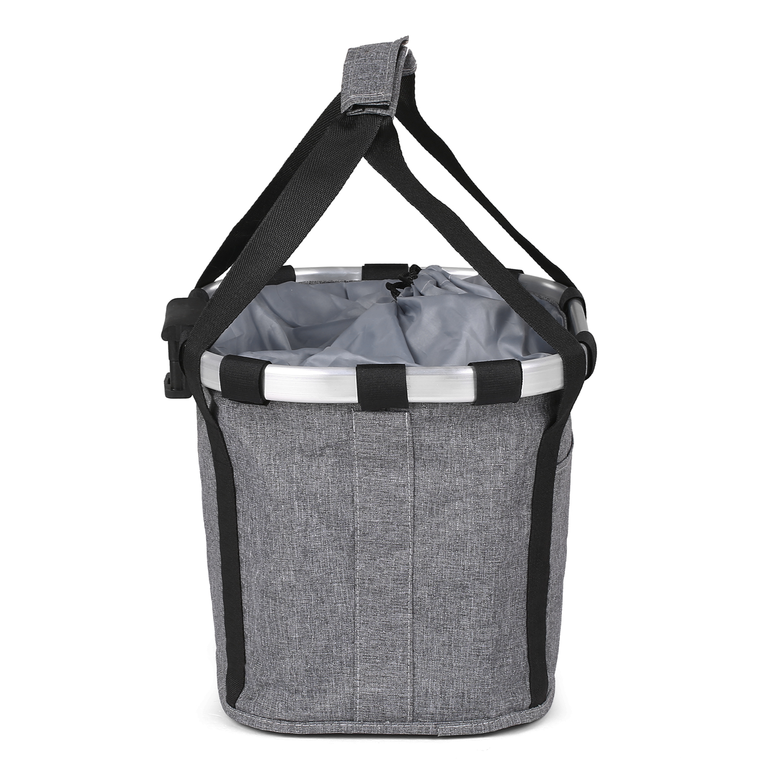 Aluminum Alloy Bicycle Basket Pouch Bike Bags Bicycle Front Bag Pet Carrier Cycling Top Tube Frame Front Carrier Bag