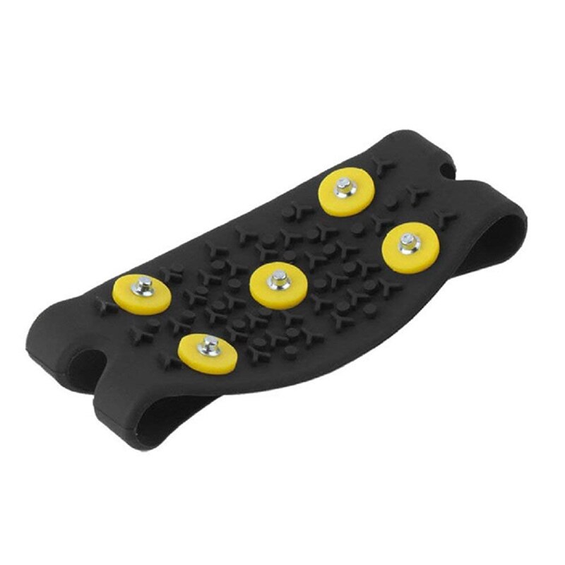 Sneeuw ijs klimmen antislip spikes handgrepen stijgijzers schoenplaatjes 5- noppen schoenhoes