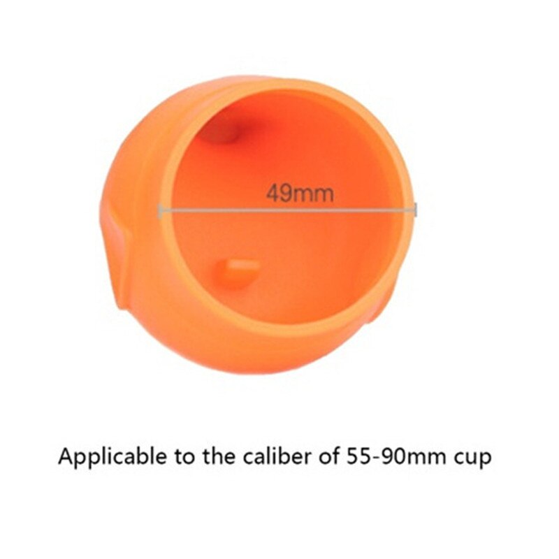 Enfant bouteille étendoir eau bébé tasse couvre débordant tasse éléphant Image sécurité Silicone couleur unie bébé soins