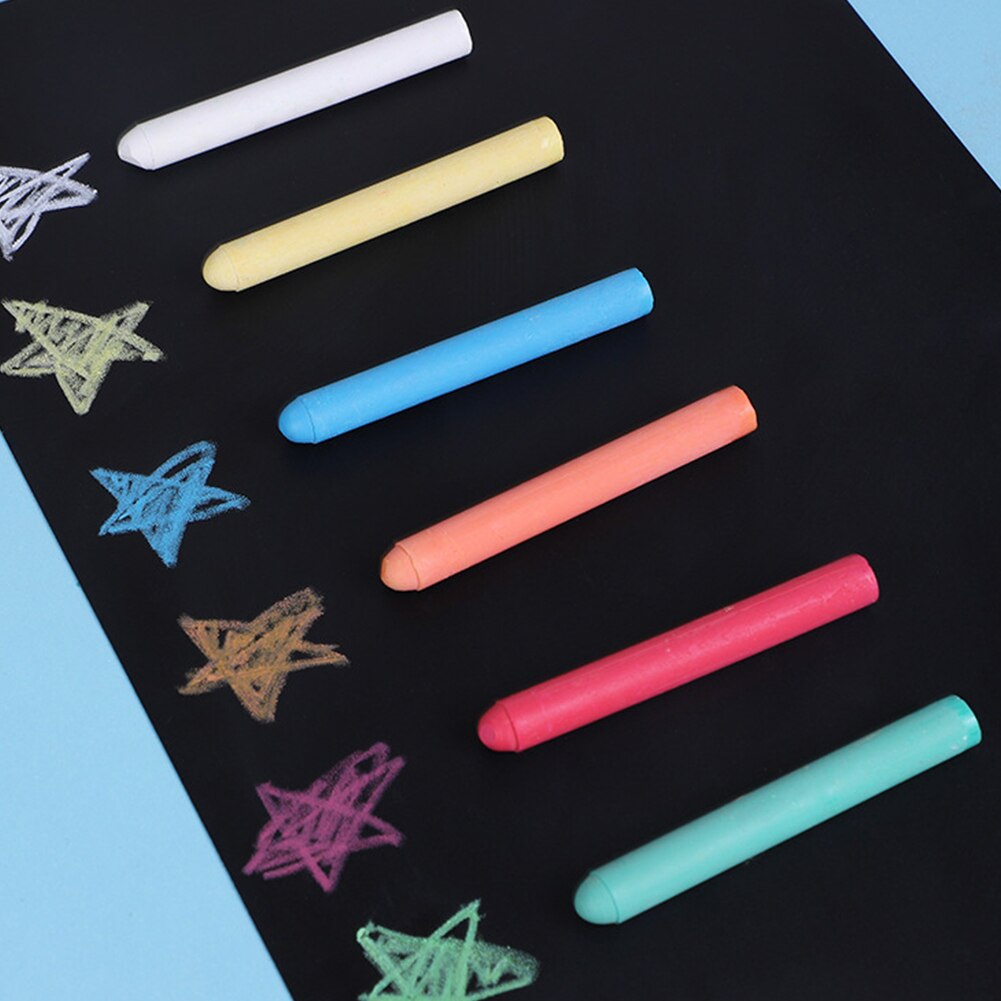 Meeting Room Non Toxic Kindergarten Drawing Writing Manual Playground Dustless Chalk Pavement School Stationery Kids Teacher