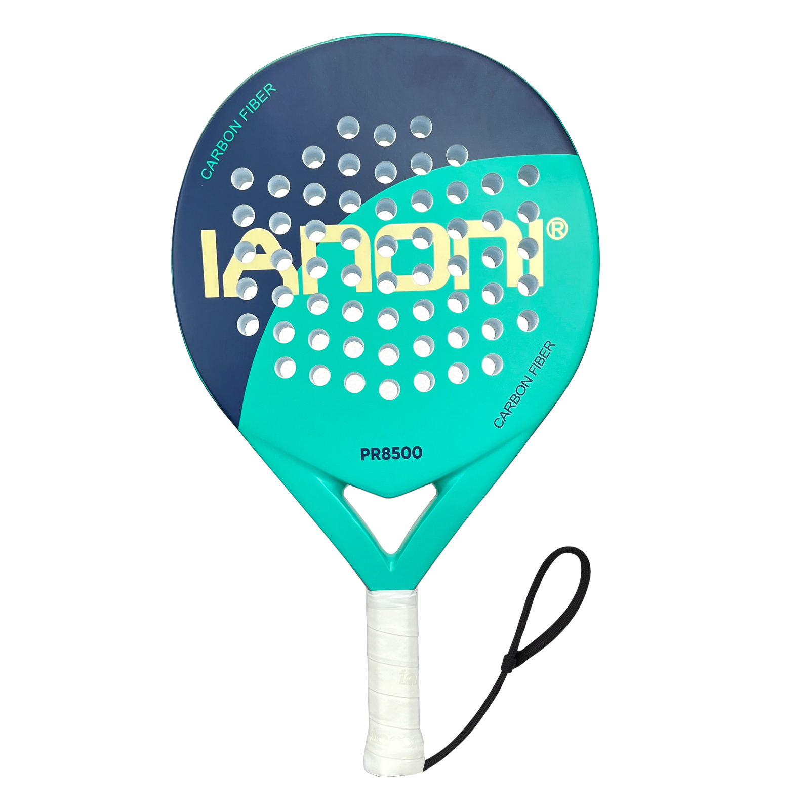 Raquette De Padel IANONI Surface Carbone Légère - Bleu - Neuf Sous Blister