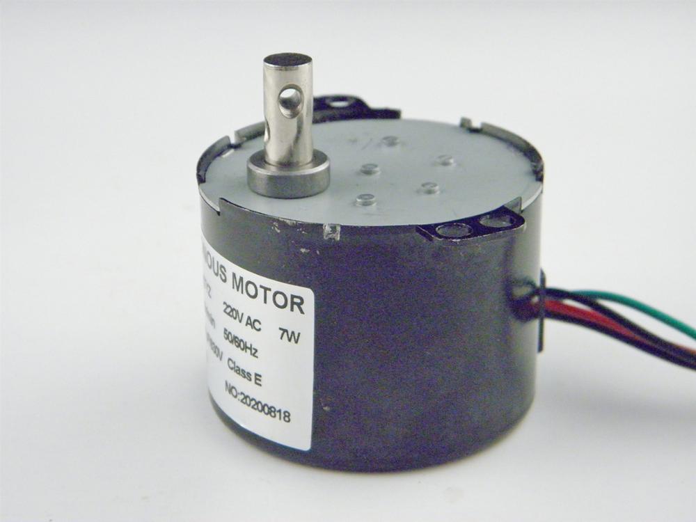 CHANCS AC Motor- 220V 50KTYZ 1-100RPM Synchron Motor- Getriebe 6W Mikro dauerhaft Magnet Motor-