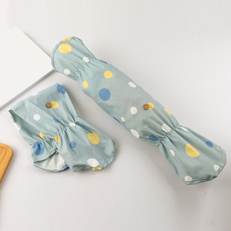 Arm Sleeves Covers Reusable Waterproof Arm Protector Protective Oversleeves For Cooking Working Oversleeves: Grey1