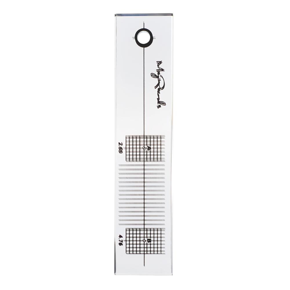 Turntable Phono Phonograph Cartridge Adjustment Ruler Calibration Gauge LP Stylus Alignment Protractor Tool Mirror Azimuth Compe