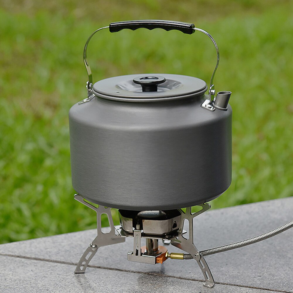Camping Windbreak Burner Outdoor Portable Gas Stove Pot Grill Folding Burner Electronic Ignition Cooker Outdoor Cooking Camp
