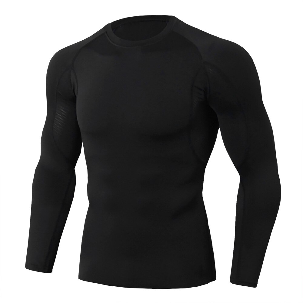 Men's running long sleeve shirt men: HZB7-01