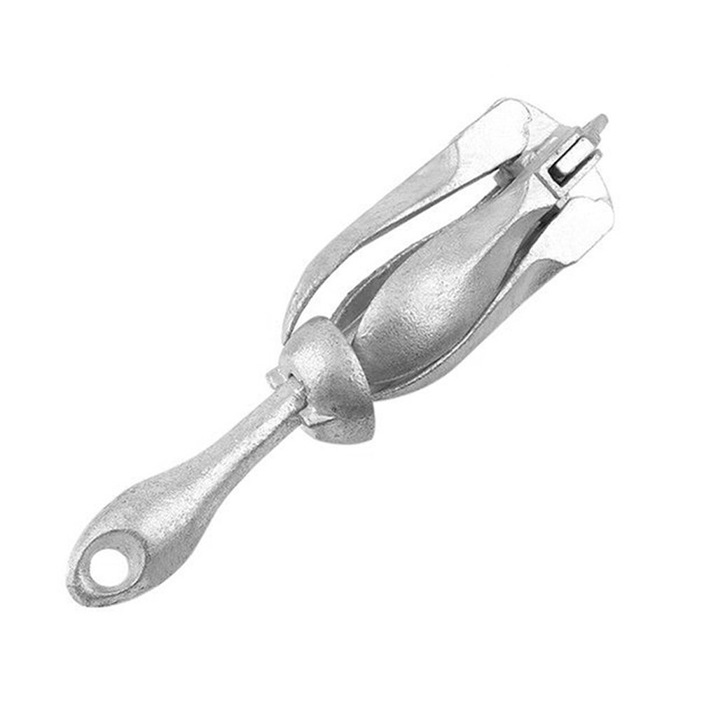 Foldable Portable Galvanized 1.5 Kg Anchor For Canoe Kayak Raft Boat Sailboat Fishing Marine Accessories