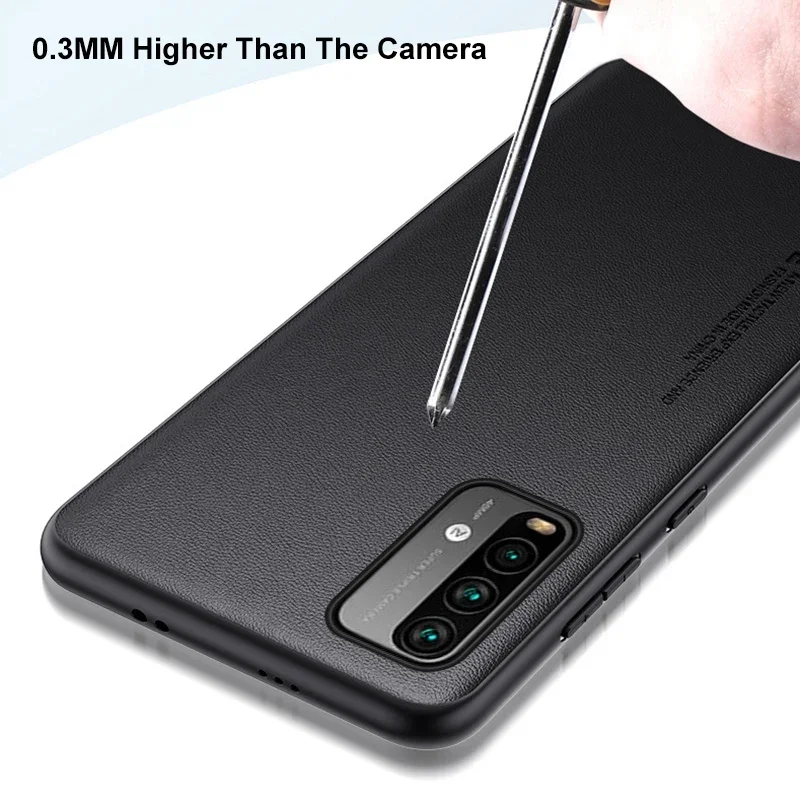 Étui en cuir PU de luxe pour Xiaomi Redmi 9T, Note 9T, 256, housse en silicone, protection antichoc, coque de téléphone pour Redmi 9, 9A