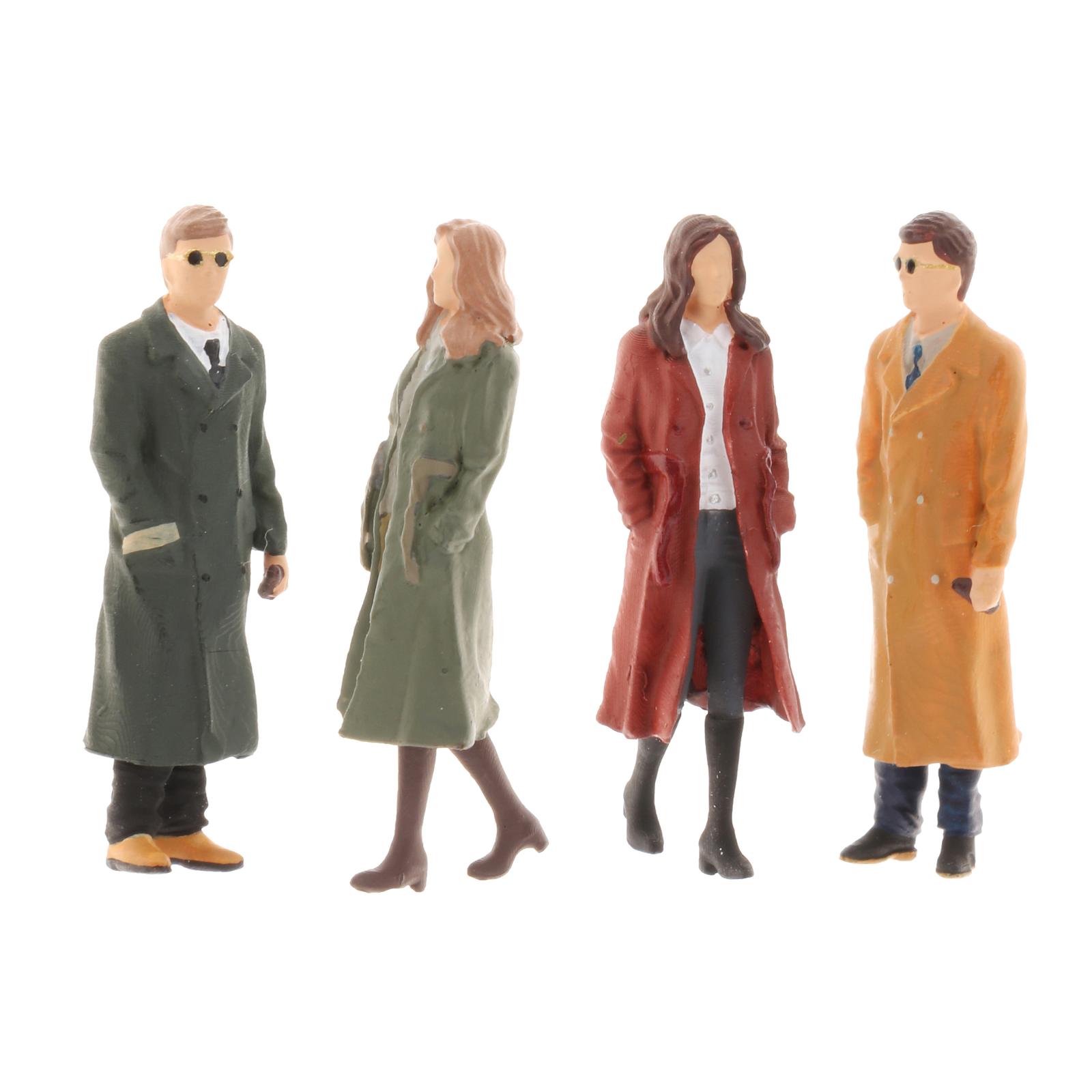 1:64 Model People Figurines for Miniature Scenes for Adults Home Decor