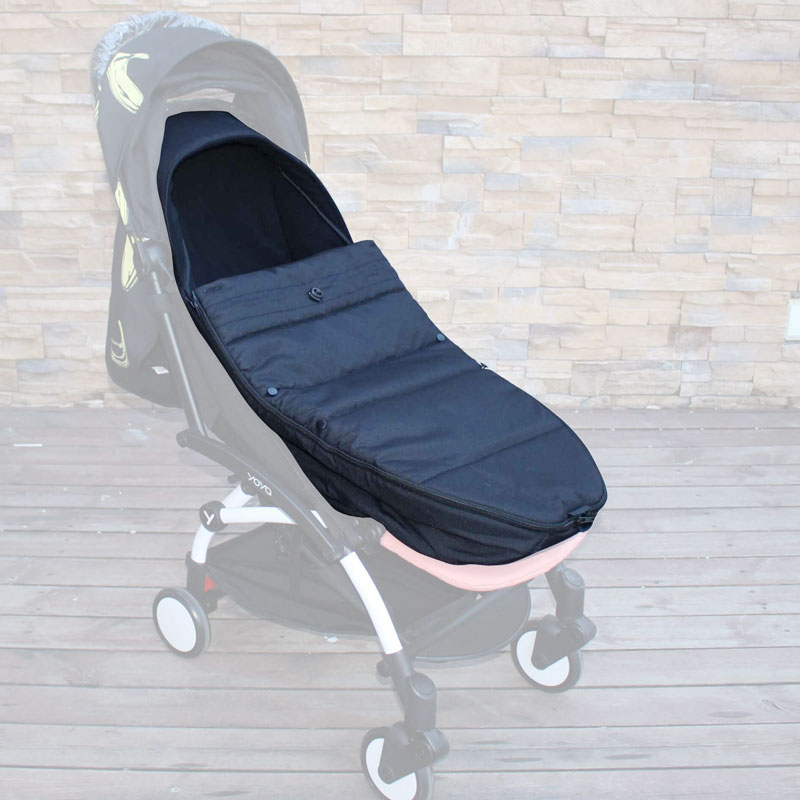 Universele Voet Mof Gezellig Tenen Schort Liner Buggy Kinderwagen Wandelwagen Paraplu Cover Winddicht Warme Gewatteerde Katoenen Pad Voor Yoyo yoya
