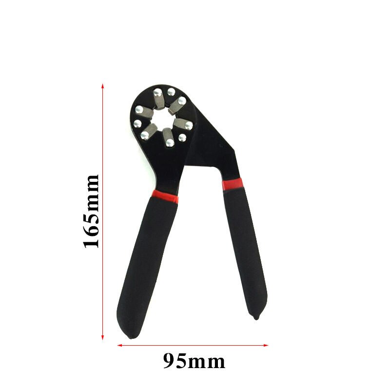 1Pc Universal Wrench Multi-function Adjustable Tool 8/6 inch Open Spanner Plumber Hand Repair Tools ZJM9351
