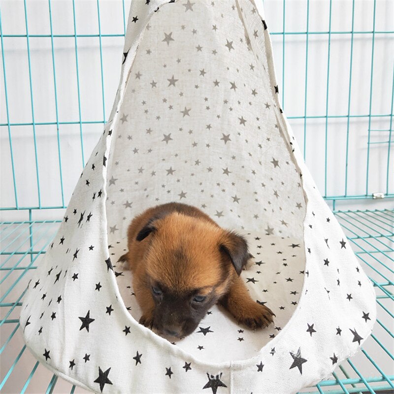 Kattenhondbed huisdier kitten kattenhangmat afneembaar hangend zacht comfortabel bed kooien voor stoel kat rat kleine huisdieren schommel