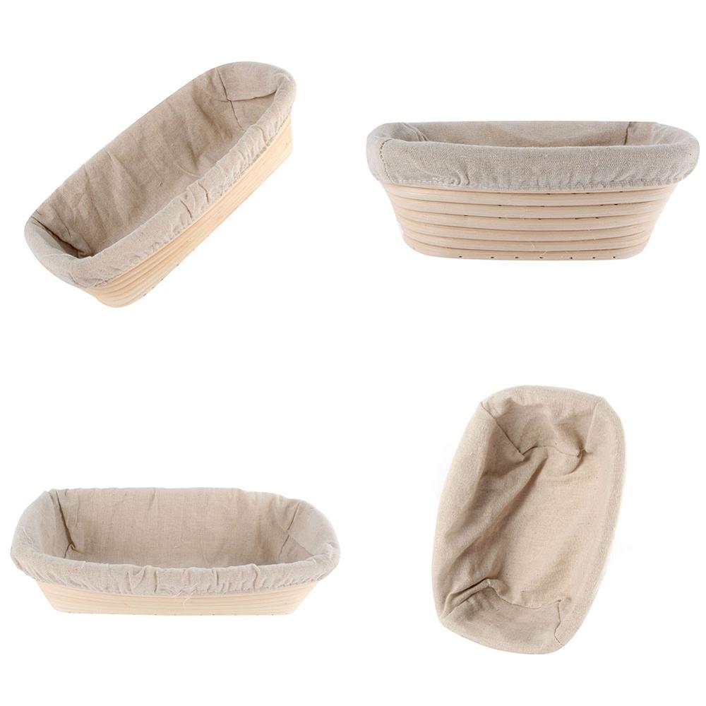 Various Shapes Fermentation Rattan Basket Bread Baguette Dough Baskets Baking Dough Basket Baking Storage Basket