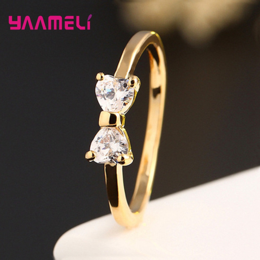 Bagues de luxe en cristal d'autriche pour femmes, bijoux en argent Sterling 925 et zircone cubique pour fiançailles et mariage