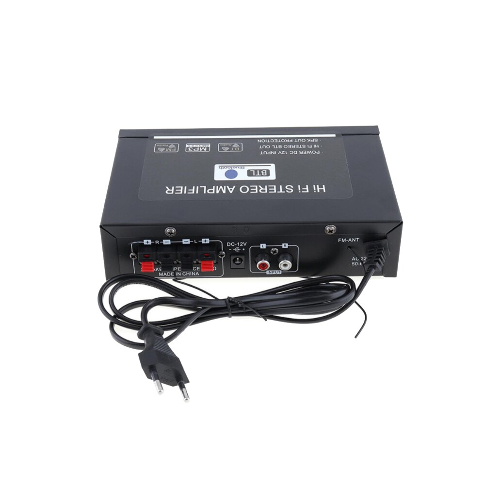 DC12V bluetooth 2 Kanal Auto Verstärker Audio- Stereo LCD Digital Anzeige Auto Audio- Verstärker Subwoofer Hallo-fi Hause Verstärker