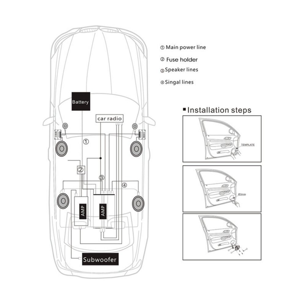2 stücke Hohe Effizienz Auto Hochtöner Hochfrequenz Höhen Lautsprecher Dome Hochtöner Lautsprecher Schwarz Universal Laute Audio