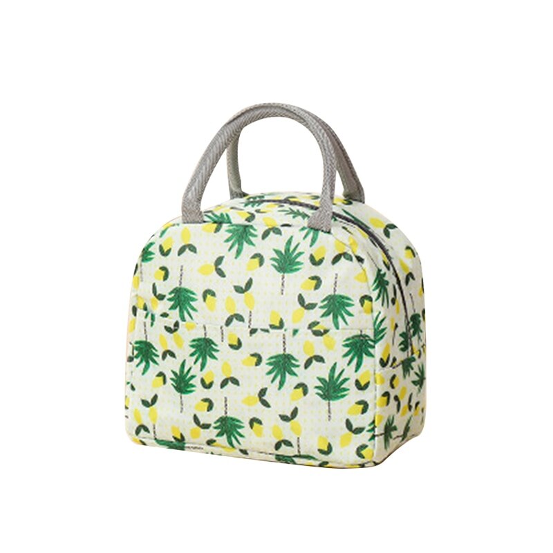 Lunch Bag Cute Multicolor Cooler Bags Women Waterproof Hand Pack Thermal Breakfast Box Portable Picnic Travel Food Bag: style2 06